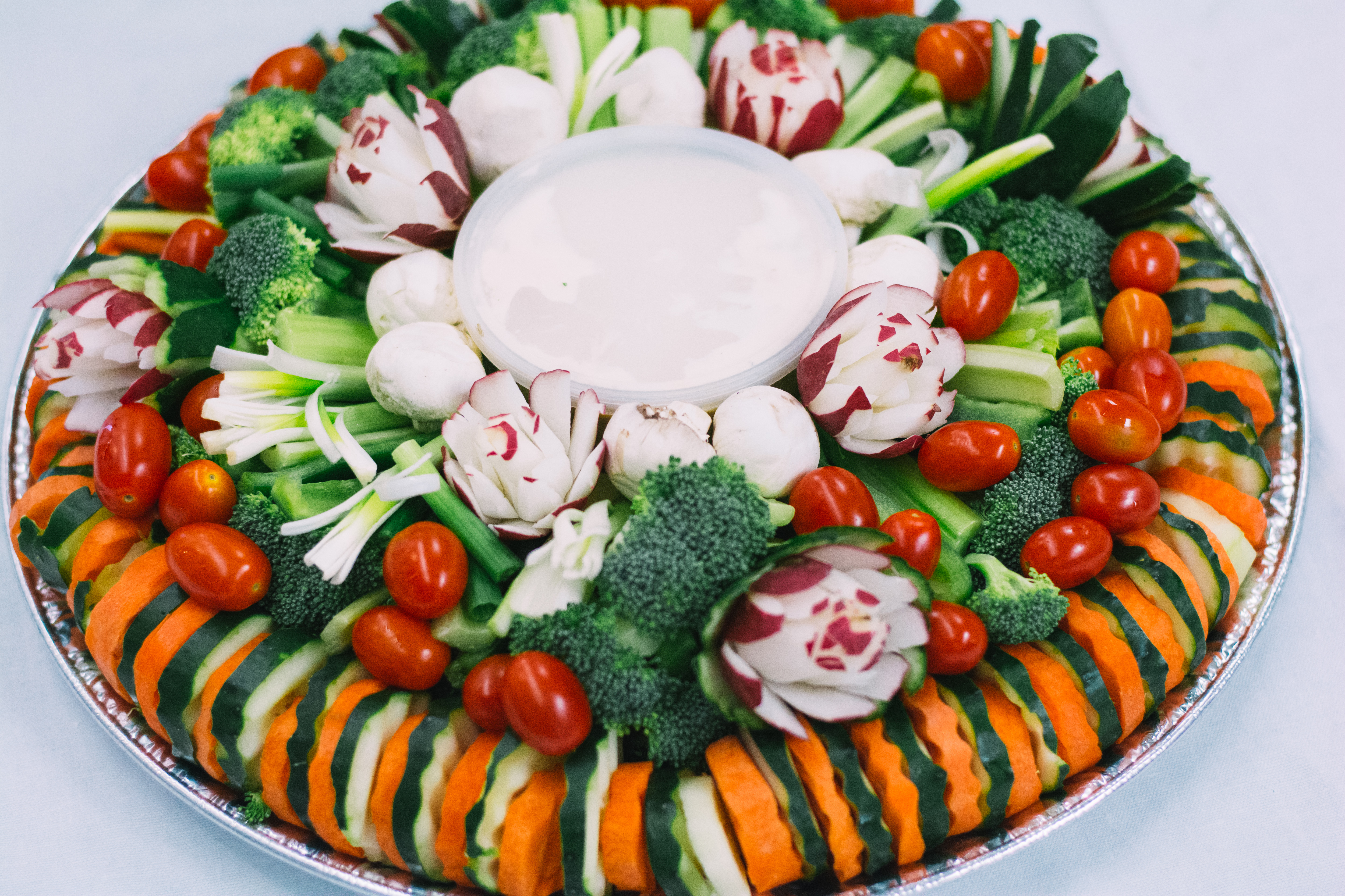 Vegetable platter